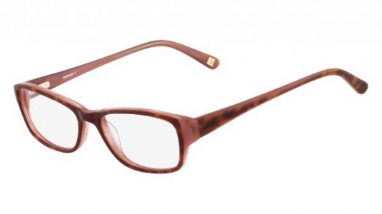 Marchon M-BROADWAY Eyeglasses, (210) TORTOISE PINK
