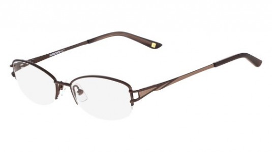 Marchon M-CHRYSTIE Eyeglasses, (210) SATIN BROWN