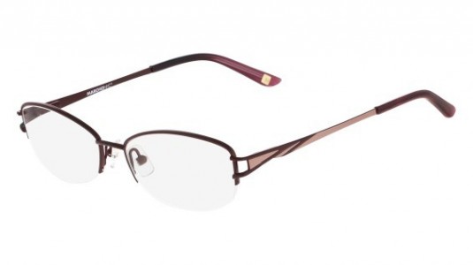 Marchon M-CHRYSTIE Eyeglasses, (601) SATIN WINE
