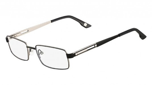 Marchon M-EXCHANGE Eyeglasses, (001) SATIN BLACK