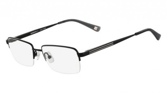 Marchon M-HUNTER Eyeglasses, (001) BLACK