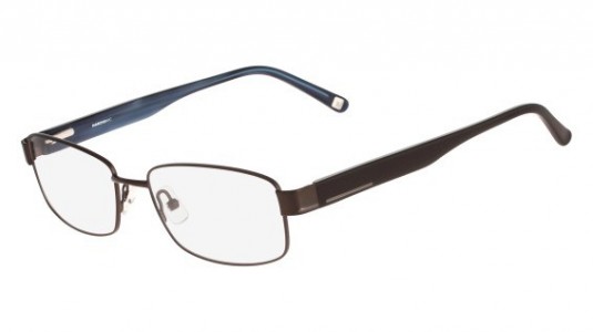 Marchon M-STANDARD Eyeglasses, (210) BROWN