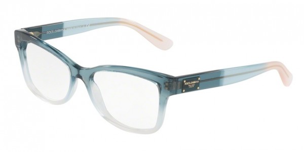 Dolce & Gabbana DG3254 Eyeglasses, 3059 BLUE GRADIENT/AZURE/POWDER (MULTI)