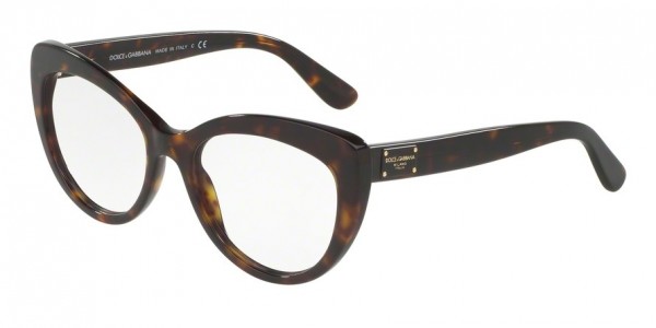 Dolce & Gabbana DG3255 Eyeglasses, 502 HAVANA (HAVANA)