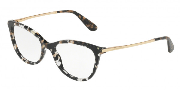 Dolce & Gabbana DG3258 Eyeglasses, 911 CUBE BLACK/GOLD (BLACK)