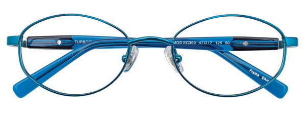 EasyClip EC399 Eyeglasses, 050 - Shiny Dark Turquoise