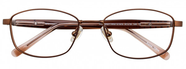 EasyTwist ET975 Eyeglasses, 010 - Satin Brown