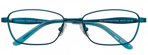 EasyTwist ET978 Eyeglasses, 050 - Matt Dark Turquoise