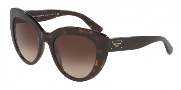 Dolce & Gabbana DG4287 Sunglasses, 502/13 HAVANA (HAVANA)