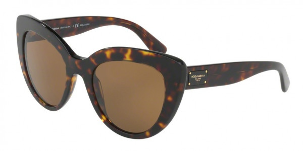 Dolce & Gabbana DG4287F Sunglasses, 502/83 HAVANA