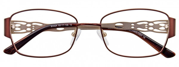 MDX S3324 Eyeglasses, 010 - Satin Brown