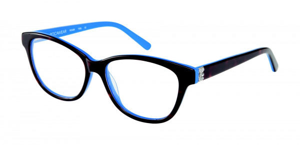 Rocawear RO426 Eyeglasses, TSBL TORTOISE/BLUE