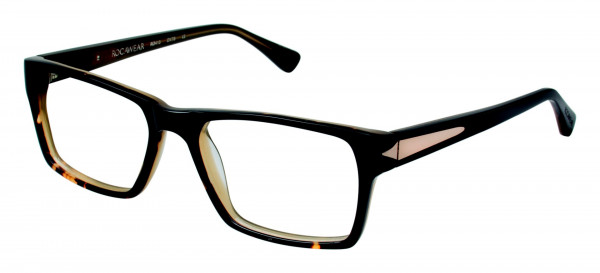 Rocawear RO413 Eyeglasses, OXTS BLACK/TORTOISE FADE