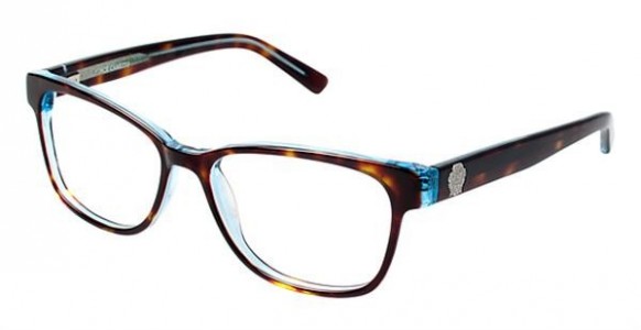 Vince Camuto VO087 Eyeglasses, TSBL Tortoise/Blue