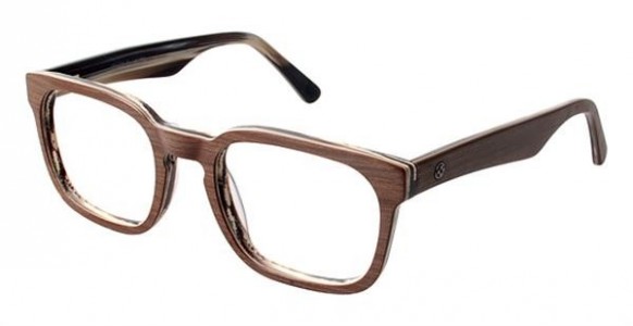 Vince Camuto VG144 Eyeglasses, BRW Brown Wood