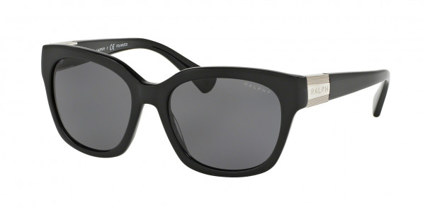 Ralph RA5221 Sunglasses, 137781 BLACK (BLACK)