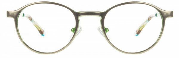David Benjamin Smartypants Eyeglasses, 3 - Graphite / Green