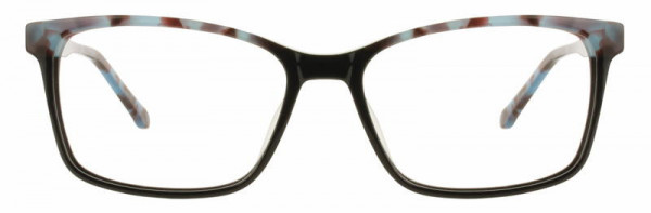 Cinzia Designs CIN-5055 Eyeglasses, 1 - Black / Denim
