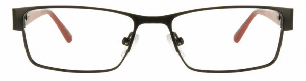 David Benjamin Whiz Kid Eyeglasses, 2 - Black / Red