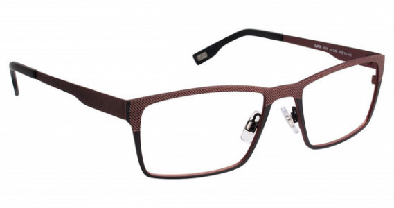 Evatik EVATIK 9131 Eyeglasses, (942) BROWN BLACK