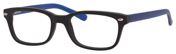 Enhance EN3972 Eyeglasses, Matte Black/Cobalt