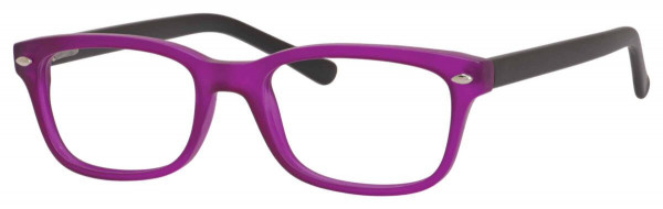 Enhance EN3972 Eyeglasses, Matte Purple/Black