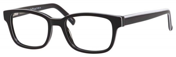 Ernest Hemingway H4689 Eyeglasses, Black/White