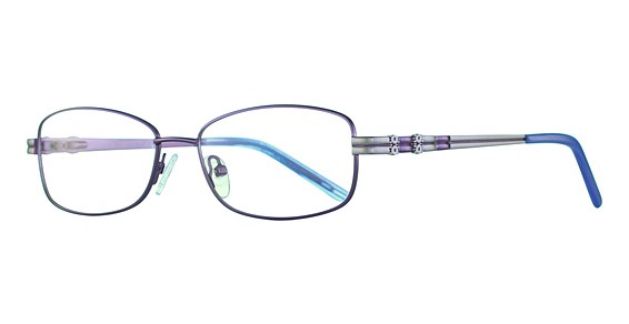 Lido West Copper Eyeglasses, PURP/SILVER