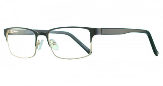Lido West Caden Eyeglasses, BLK/GLD