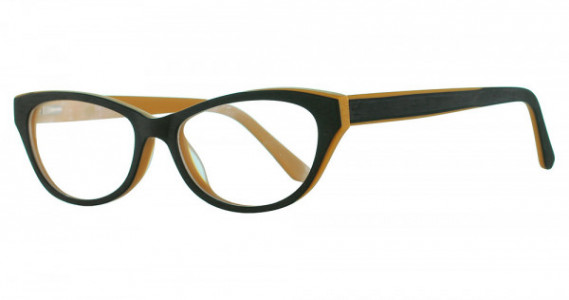Lido West 3091 Eyeglasses, 4 BLK/ORG