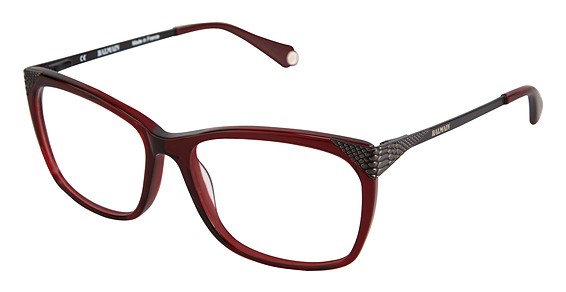 Balmain 1073 Eyeglasses, C02 Red