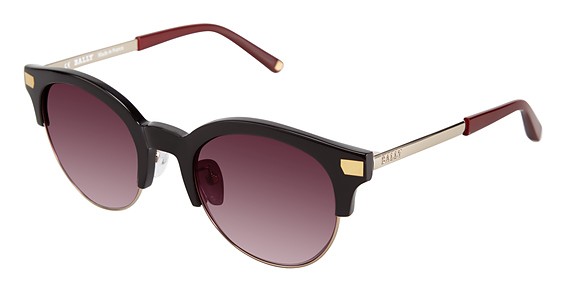 Bally BY2065A Sunglasses, C01 Black (Gradient Red/Pink)