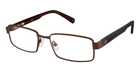 Sperry Top-Sider Delta Eyeglasses, C02 Matte Brown