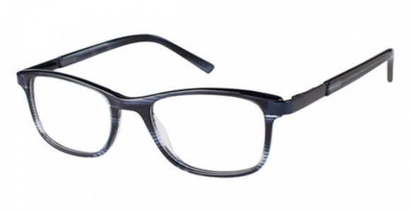 Van Heusen S359 Eyeglasses, Blu