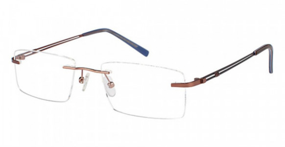 Van Heusen H131 Eyeglasses, Brn
