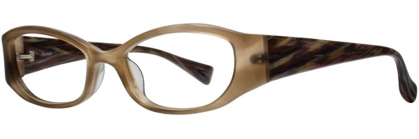 Vera Wang V160 Eyeglasses, Mink Horn