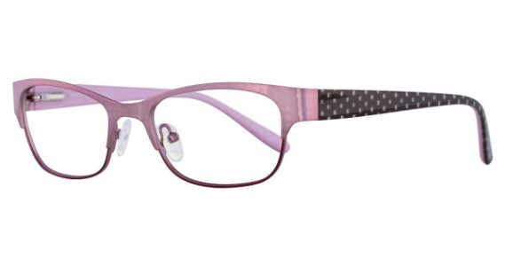 B.U.M. Equipment Detailed Eyeglasses, Pink Polka