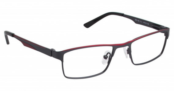 SuperFlex SFK-164 Eyeglasses, (2) GREY RED