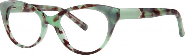 Kensie Aspire Eyeglasses, Green Tortoise