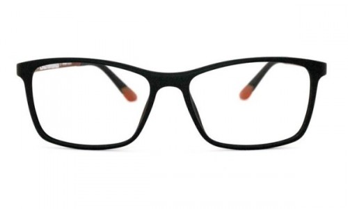 Eyecroxx EC391U Eyeglasses, C5 Black/Brown