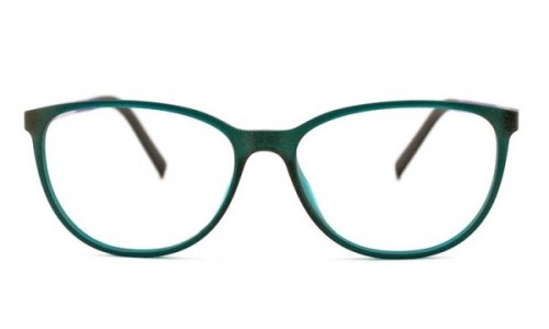 Eyecroxx EC397U Eyeglasses, C3 Dark Green Purple