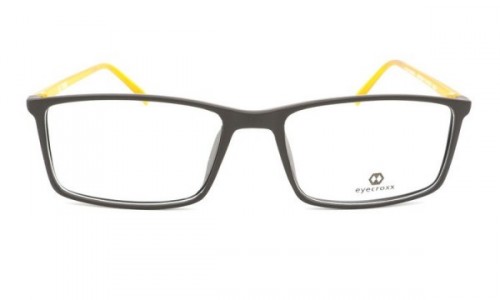Eyecroxx EC3TR355 Eyeglasses, C3 Brown/Amber