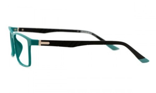 Eyecroxx EC3UL353 Eyeglasses, C3 Green Black