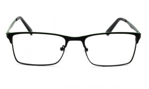 Eyecroxx EC405M Eyeglasses, C3 Black Green