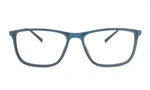Eyecroxx EC434T Eyeglasses, C2 Blue Wood