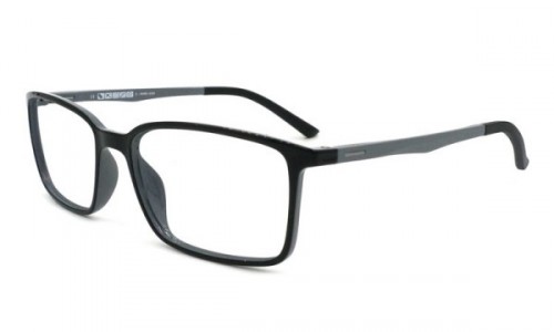 Eyecroxx EC444U Eyeglasses, C1 Black Grey