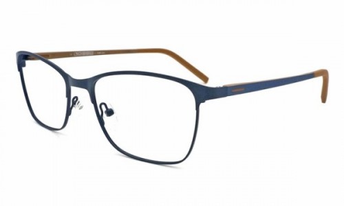 Eyecroxx EC453M Eyeglasses, C2 Blue Brown