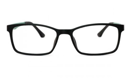 Eyecroxx EC4TR365 Eyeglasses, C1 Black Green