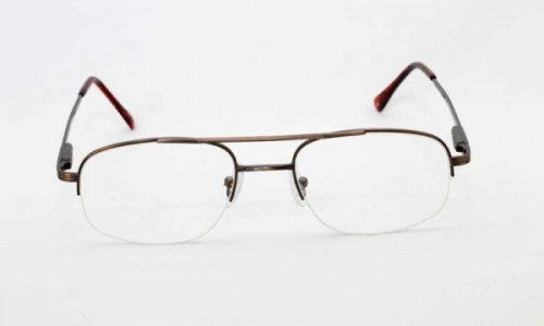 Adolfo ROBERT Eyeglasses, Satin Brown