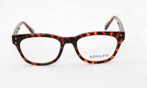 Adolfo VP401 Eyeglasses, Demi Amber